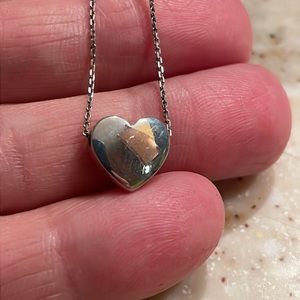Sterling Silver Heart Necklace